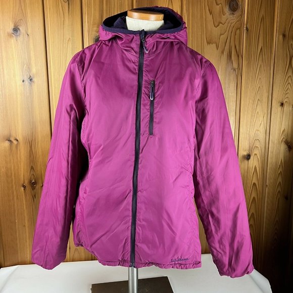 L.L. Bean Jackets & Coats Womens Ll Bean Purple Pink Quilted